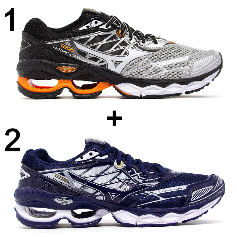 Kit 2 pares de Tênis Mizuno Wave Creation 3.0 (ultimas unidades)