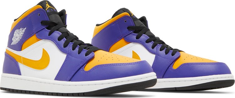 Nike Air Jordan 1 Mid 'Lakers'