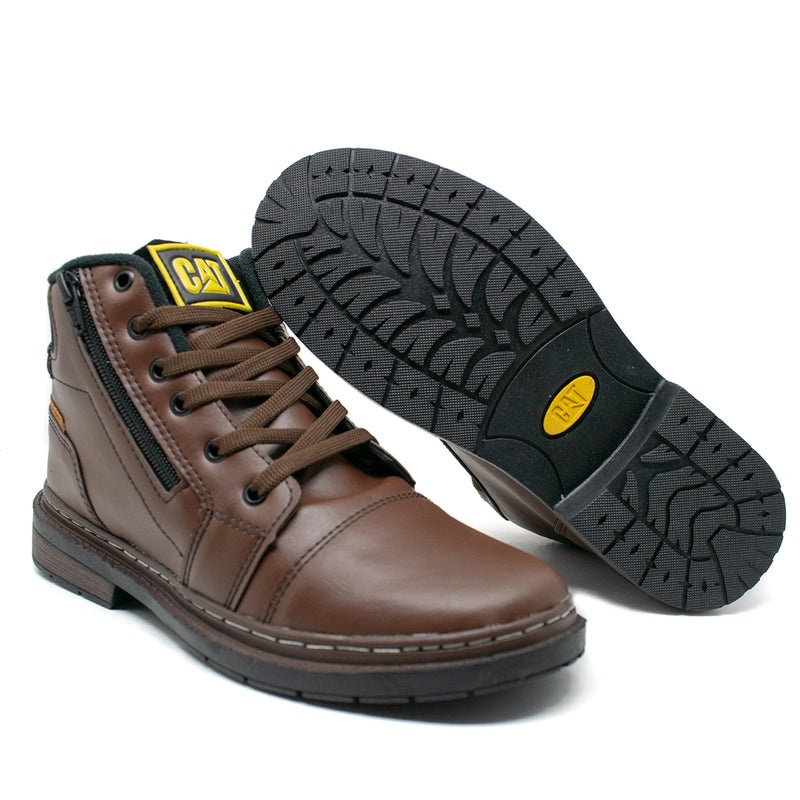 Bota Masculina Caterpillar Zíper