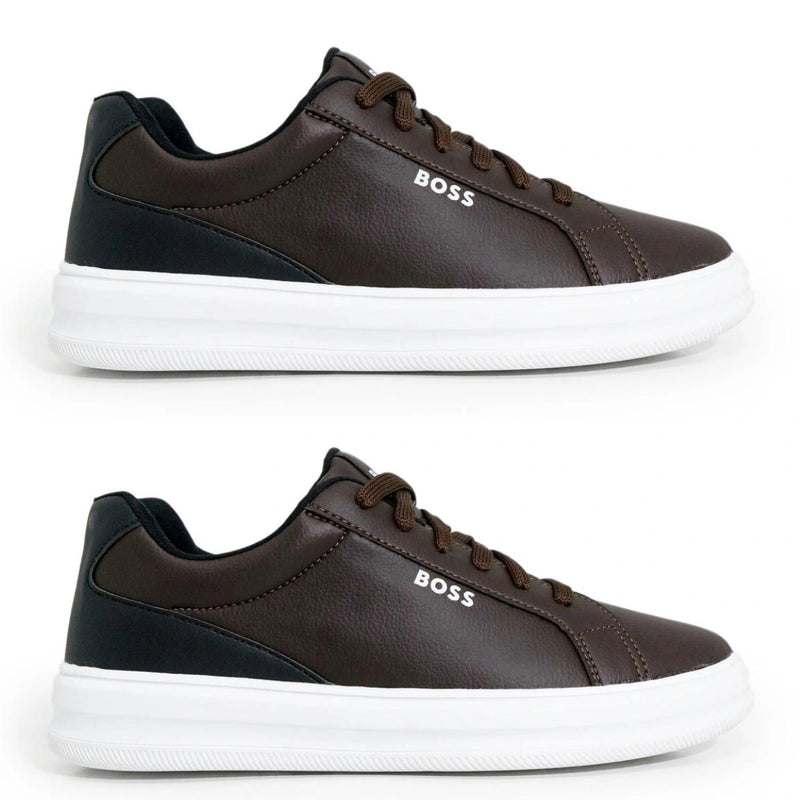 Lançamento 2025 Kit 2 Sapatênis Masculino Casual Hugo Boss Premium