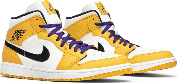 Nike Air Jordan 1 Mid 'Lakers'