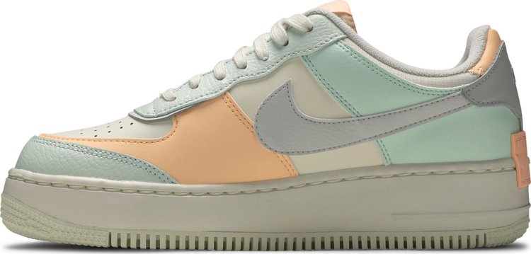 Nike Air Force 1 Shadow 'Barely Green Crimson Tint'