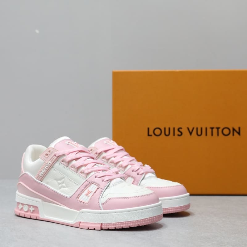 Louis Vuitton LV Trainer Rose Pink