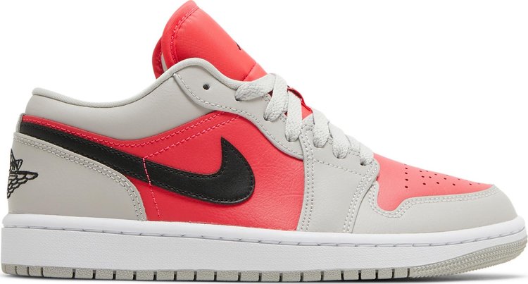 Nike Air Jordan 1 Low 'Light Iron Ore Siren Red'