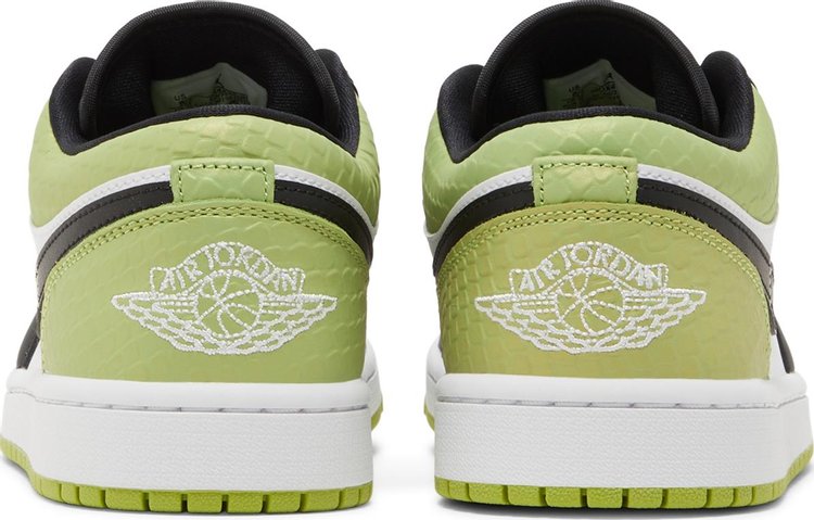 Nike Air Jordan 1 Low SE 'Vivid Green Snakeskin'