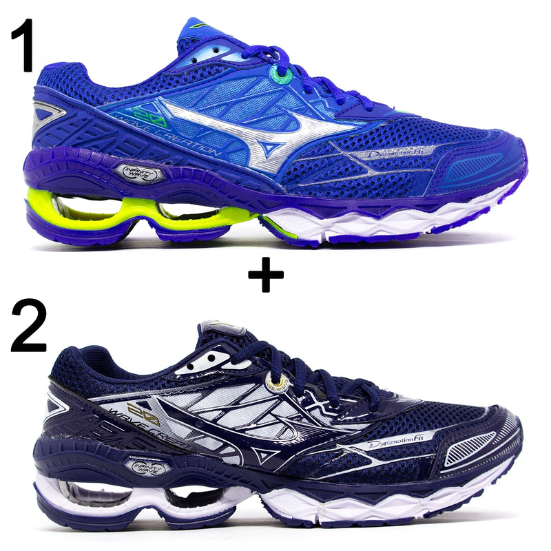 Kit 2 pares de Tênis Mizuno Wave Creation 3.0 (ultimas unidades)