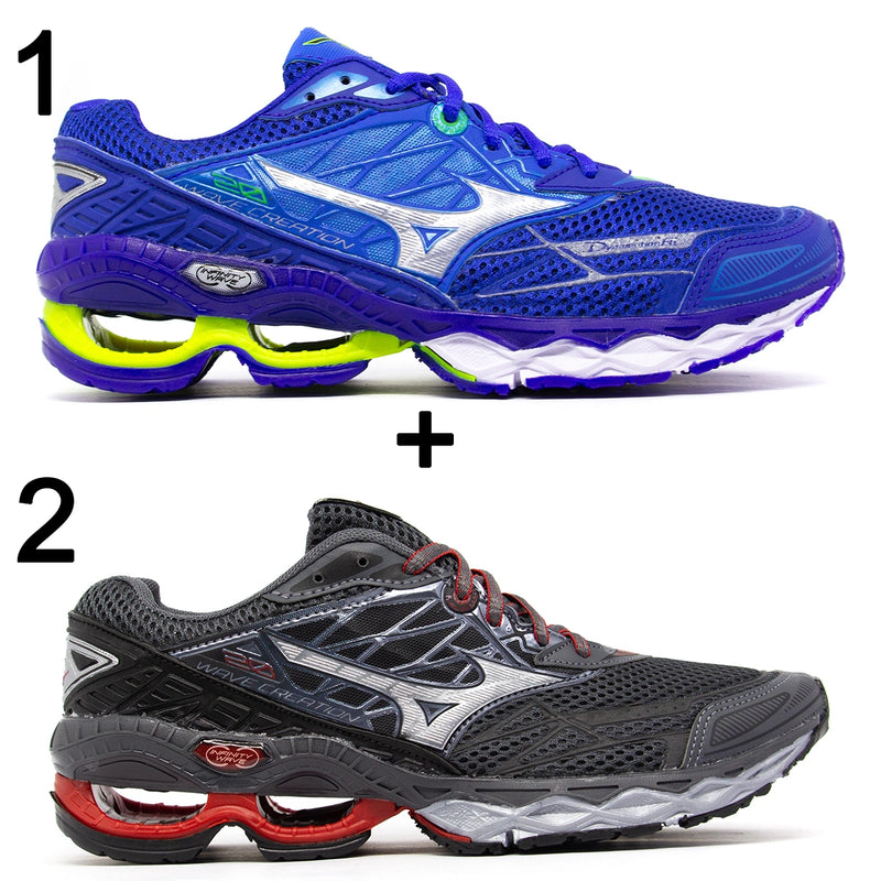 Kit 2 pares de Tênis Mizuno Wave Creation 3.0 (ultimas unidades)