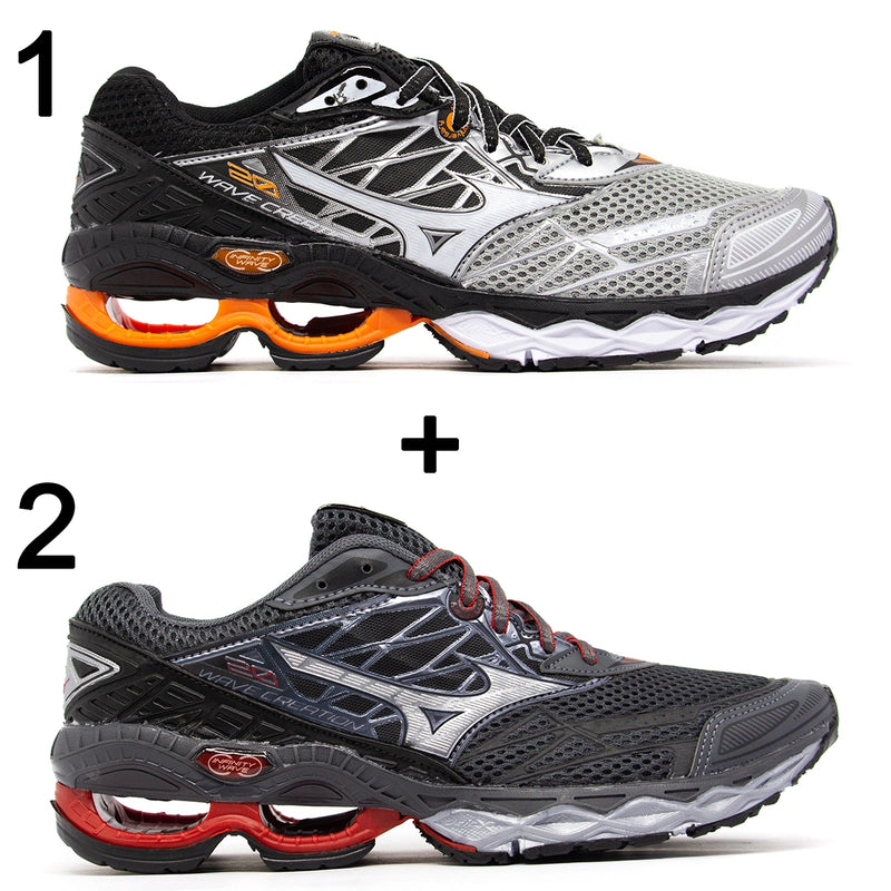 Kit 2 pares de Tênis Mizuno Wave Creation 3.0 (ultimas unidades)