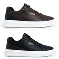 Lançamento 2025 Kit 2 Sapatênis Masculino Casual Hugo Boss Premium