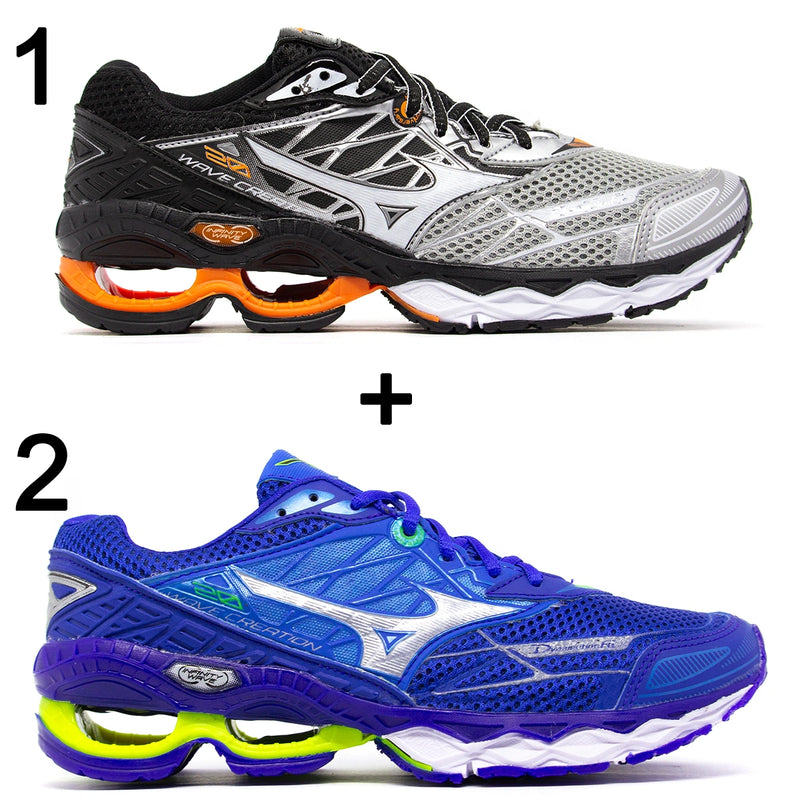 Kit 2 pares de Tênis Mizuno Wave Creation 3.0 (ultimas unidades)